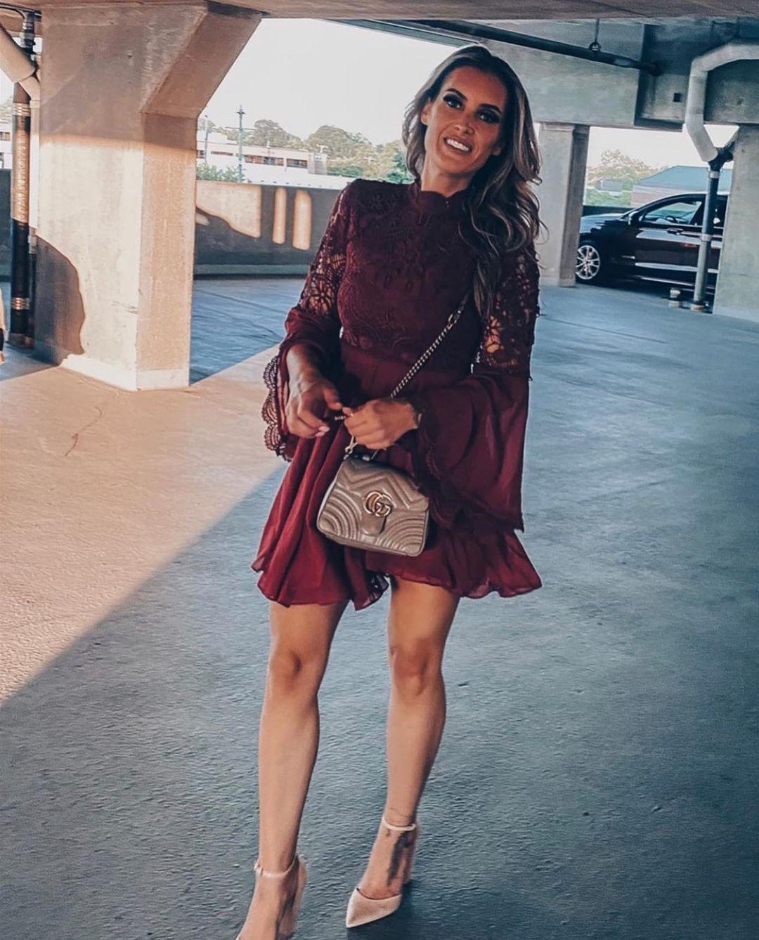Paige Dress - Red