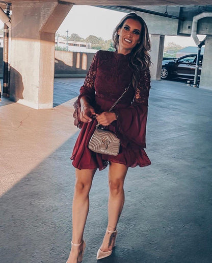 Paige Dress - Red