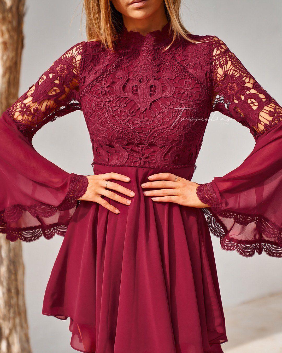 Paige Dress - Red
