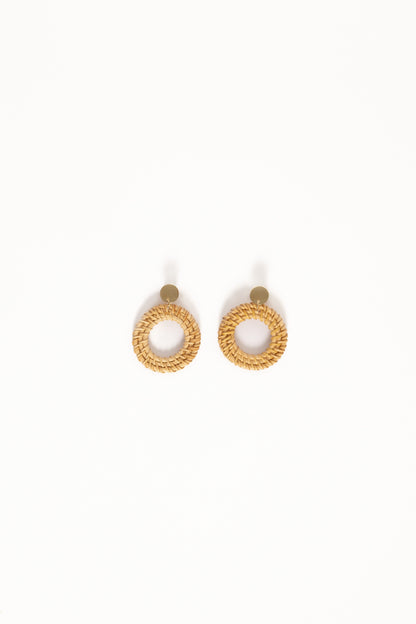 Esther Earrings - Tan