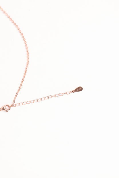 Flavia Necklace - Rose Gold