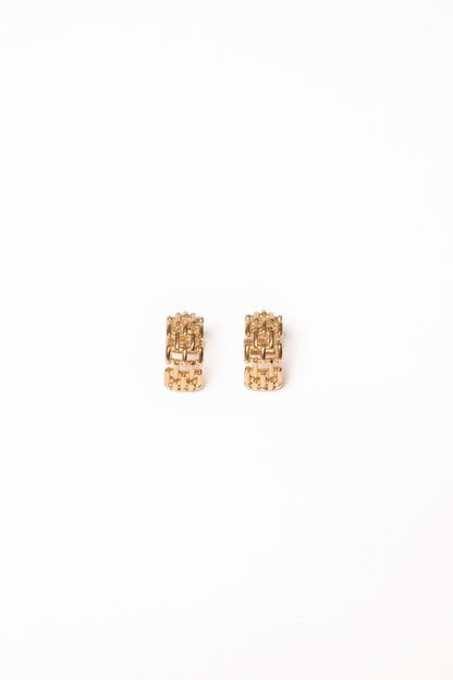 Fleur Earrings - Gold