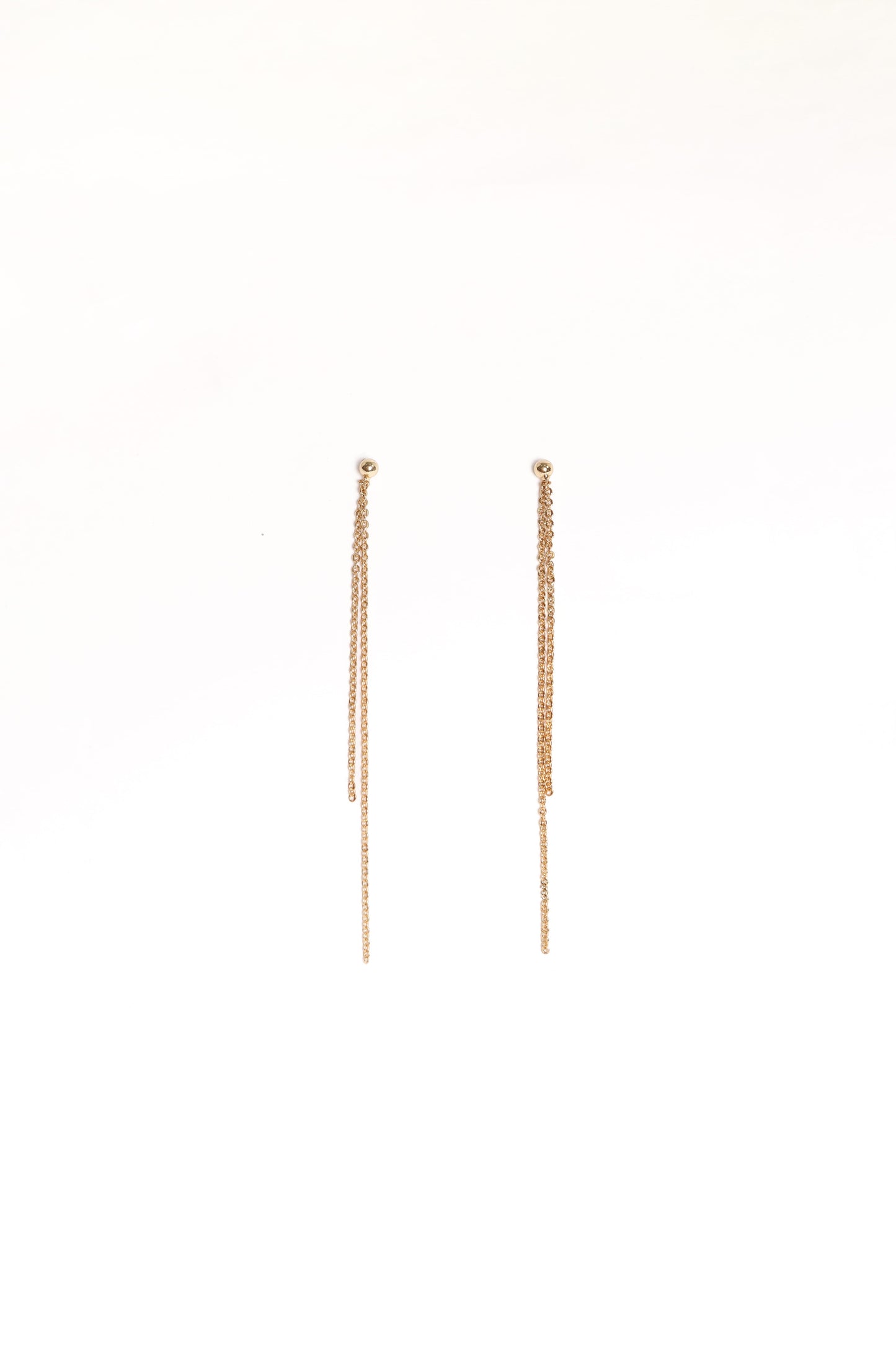 Genevieve Drop Earrings - Gold