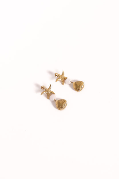 Guam Earrings - Gold