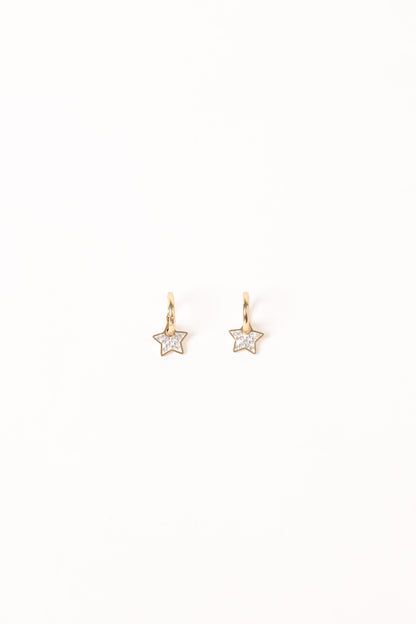 Hayden Star Earrings - Gold