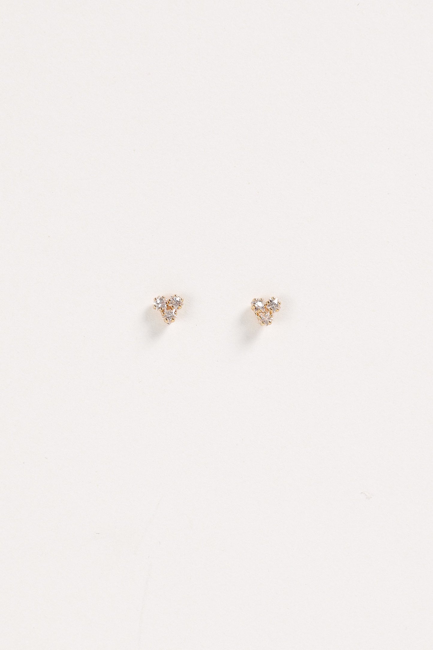 Janey Stud Earrings - Gold