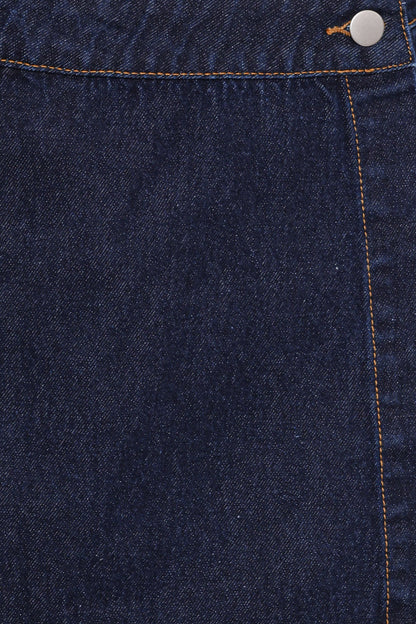 Evanna Denim Skort - Dark Wash