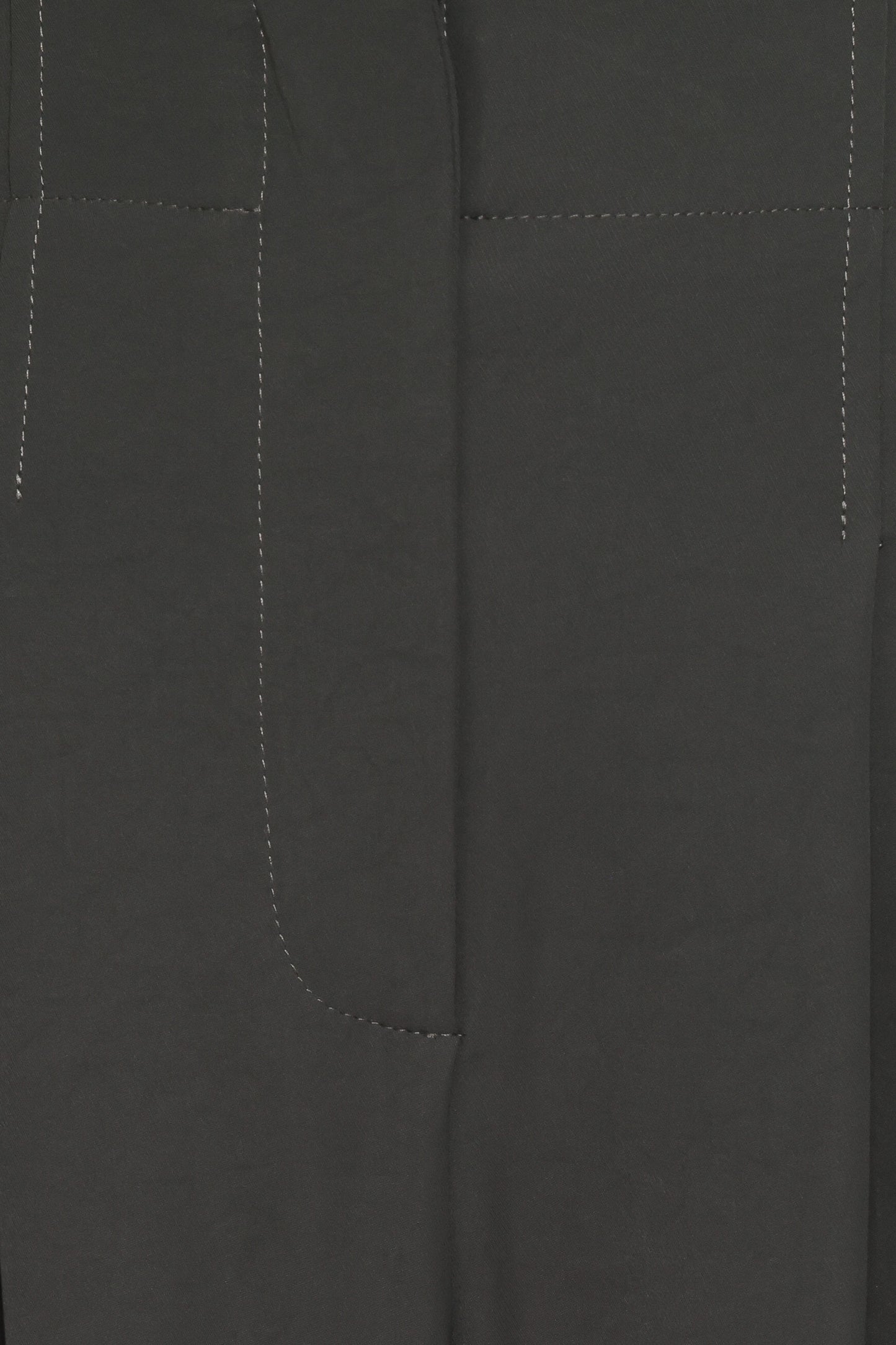 Hayden Pleated Wide Leg Pant - Dark Olive