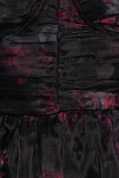 Floret Midi Dress - Dark Floral