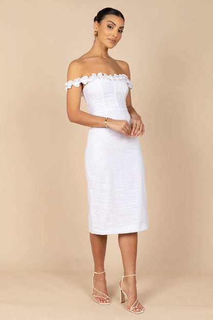 Florez Dress - White