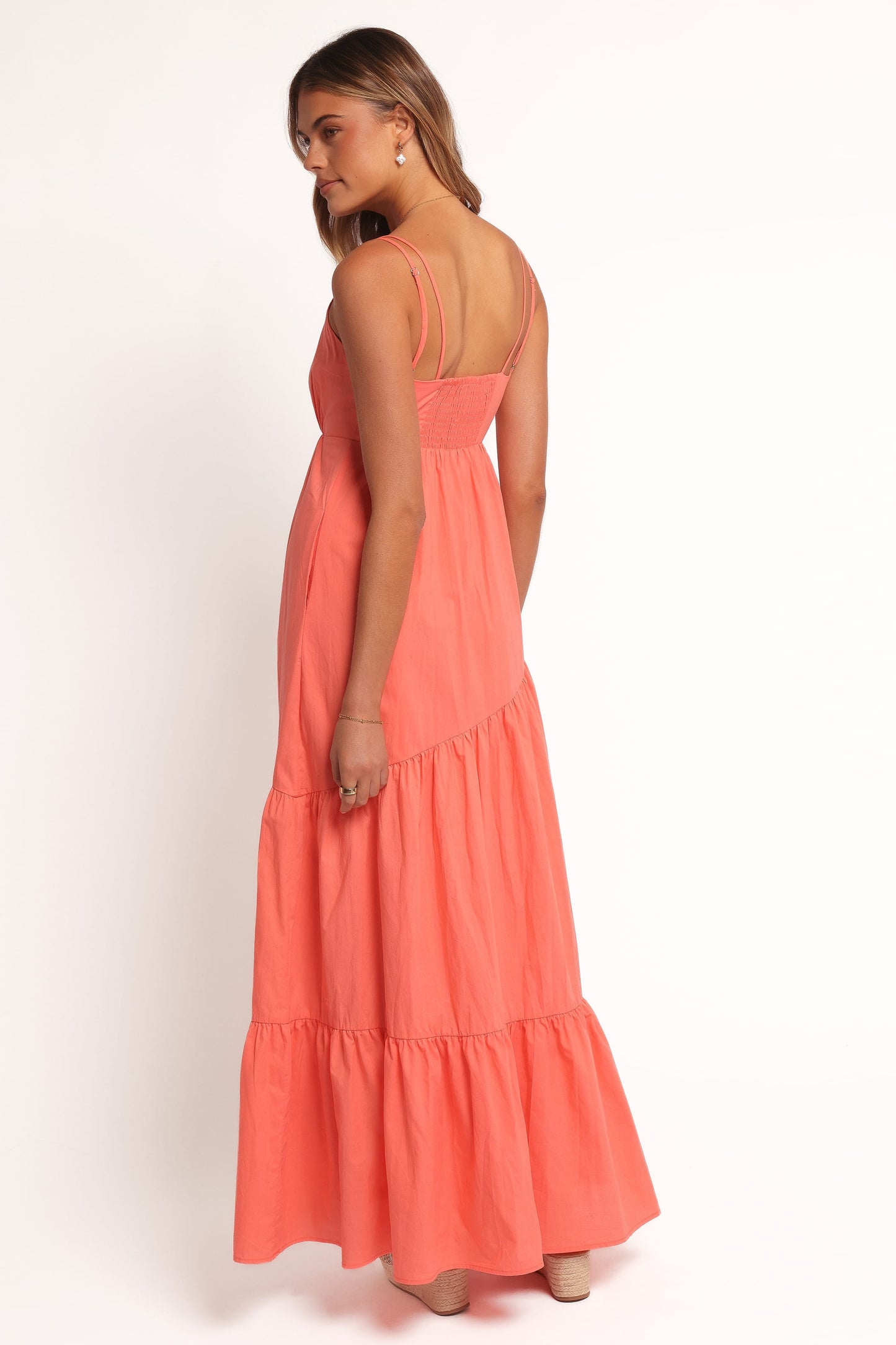 Forbes Maxi Dress - Coral