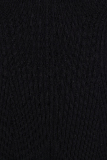 Francisco Long Sleeve Mini Dress - Black