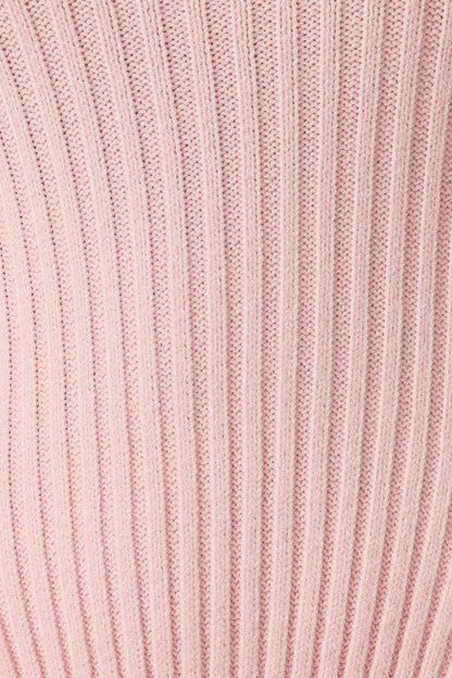 Francisco Long Sleeve Mini Dress - Pink