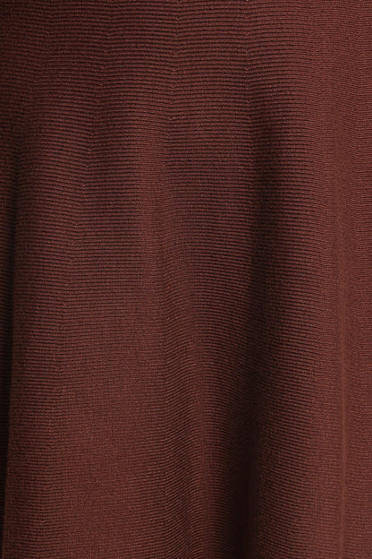 Gigi Long Sleeve Mini Dress - Brown