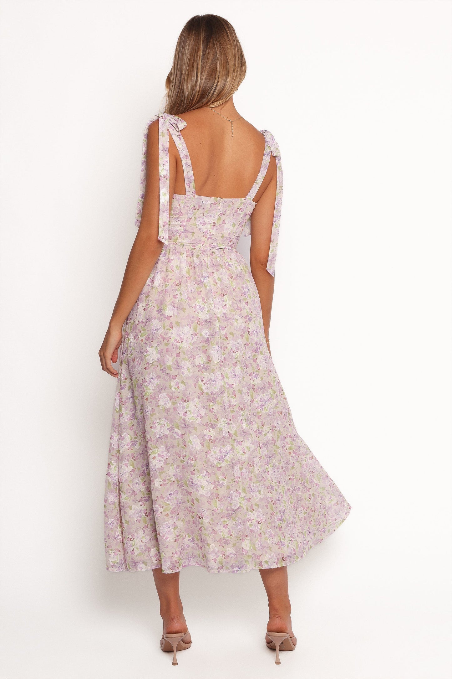 Hayden Maxi Dress - Purple Floral