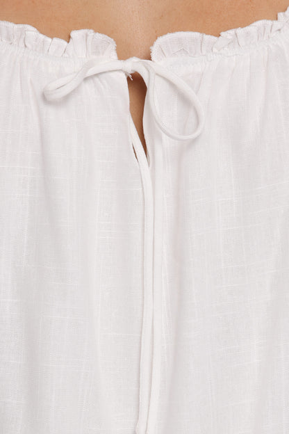 Hyacinth Mini Dress - White