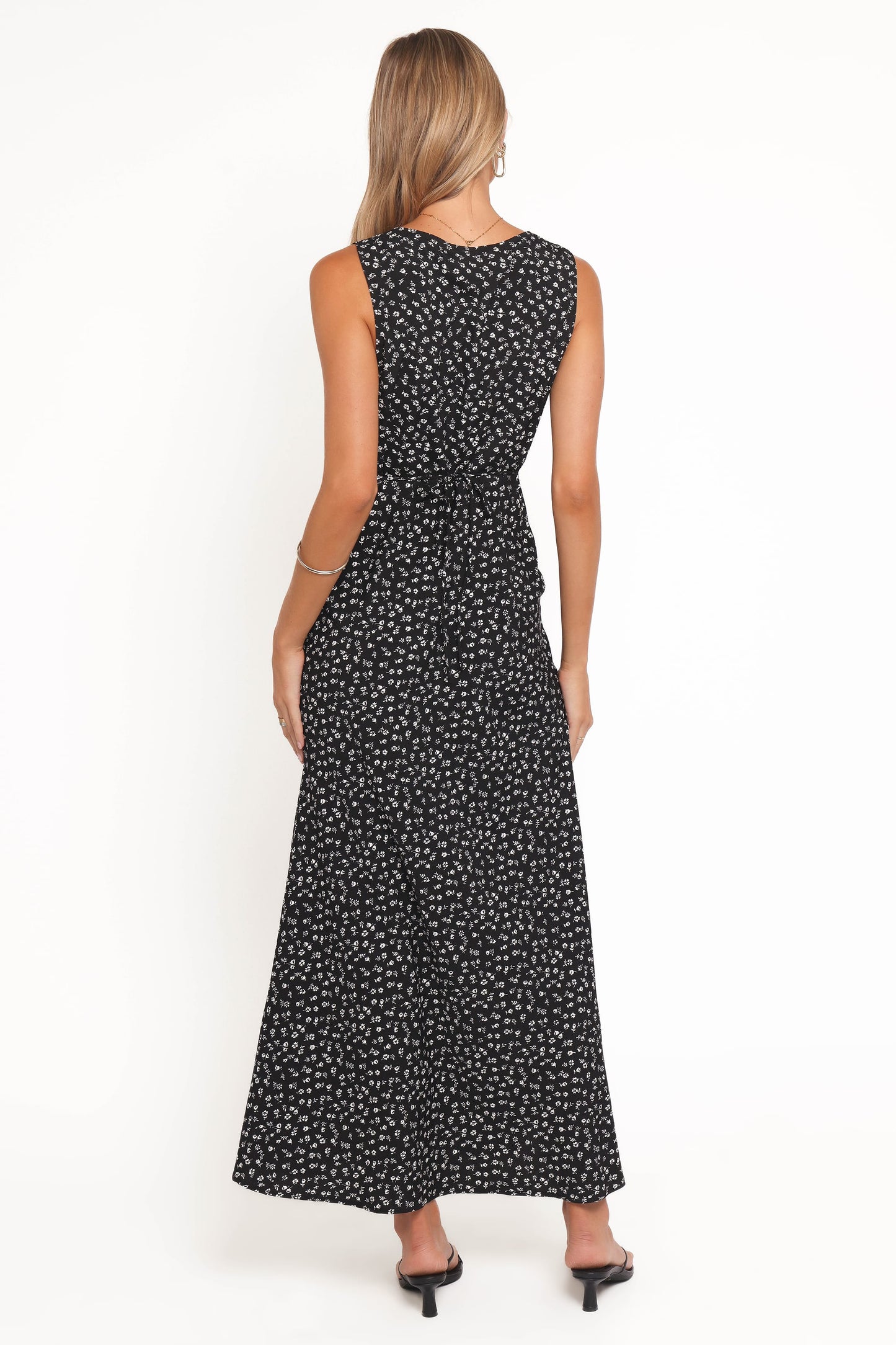Jackson Maxi Dress - Black Floral