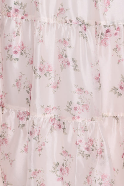 Jocelyn Maxi Dress - Ivory/Pink Floral