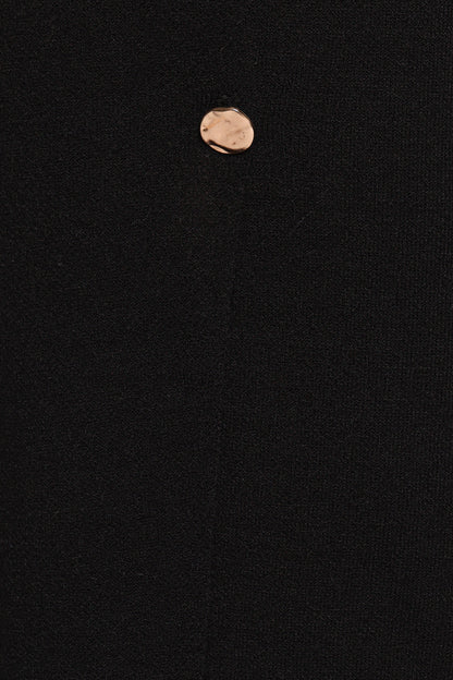 Jett Large Button Cardigan - Black