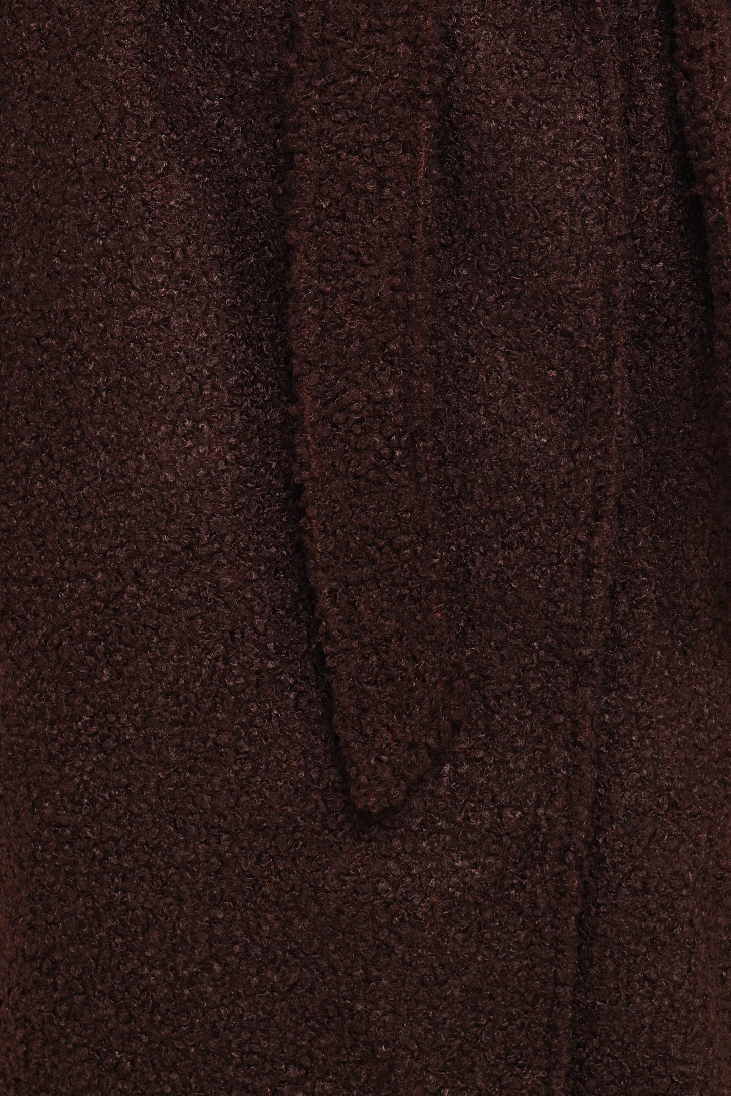 Goodie Shearling Coat - Chocolate