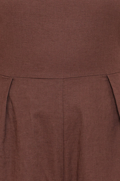 Ester Jumpsuit - Chocolate