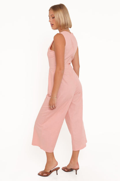 Ester Jumpsuit - Pale Pink