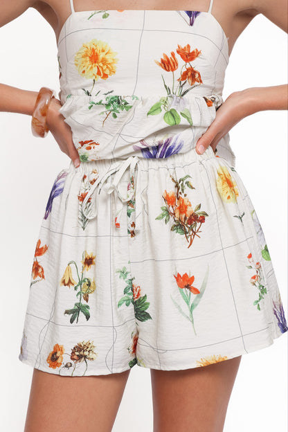 Emilie Short Set - Multi Flowers