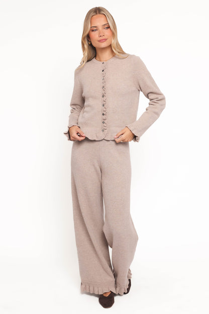 Eve Pant Set - Beige