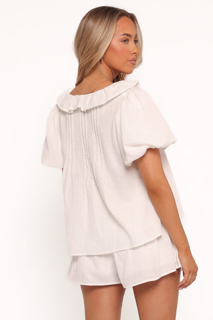 Felicity Short Set - White