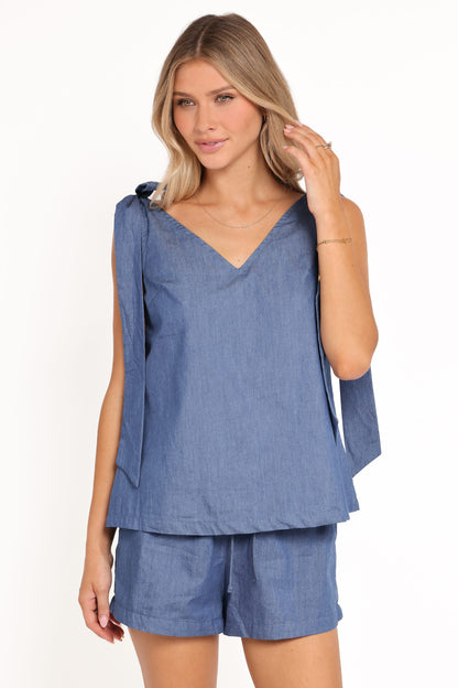 Francis Short Set - Denim
