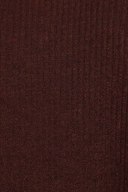 Granger Knit Short Set - Chocolate Brown