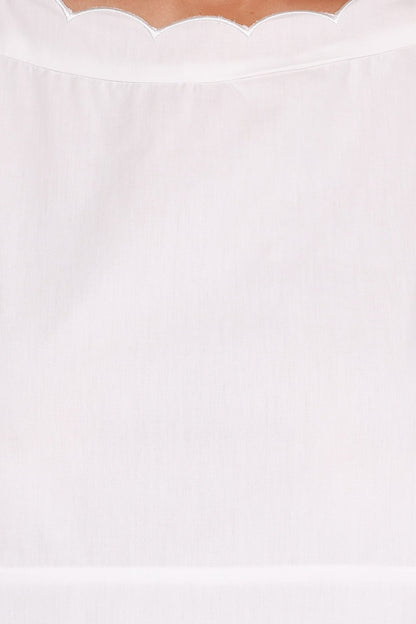 Heather Maxi Skirt Set - White