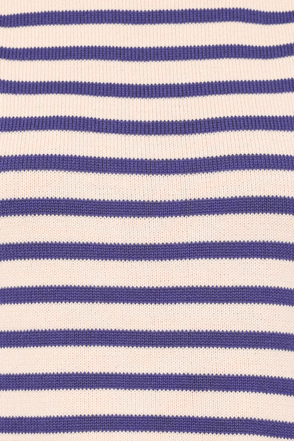 Ilona Knit Set - Cream/Navy Stripe