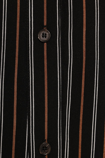 Elsa Shirt - Black Camel