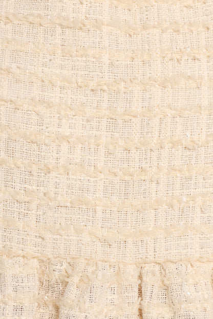Fren Ruffle Top - Cream