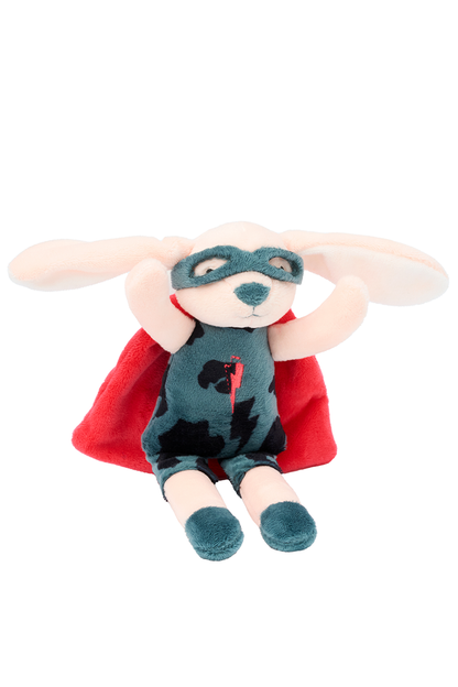 Charity Pocket Superhero Sleep Buddy Scamp the Bunny