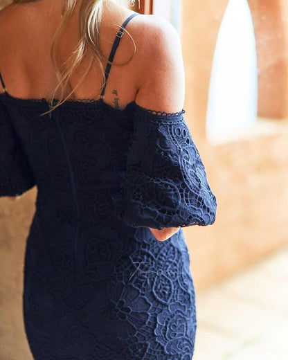 Riana Dress - Navy