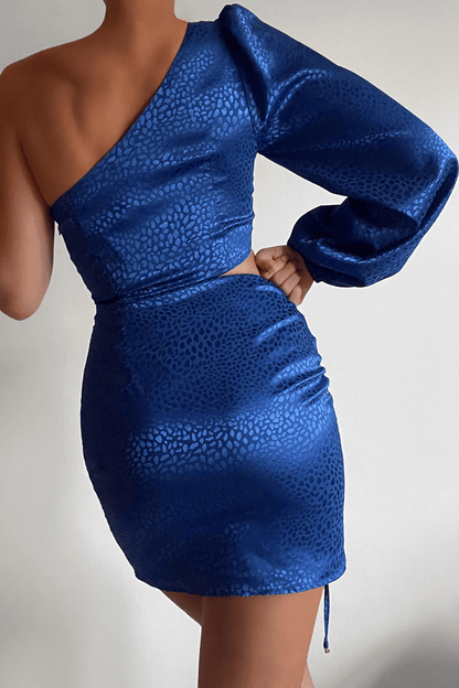 Stella Mini Dress - Royal Blue