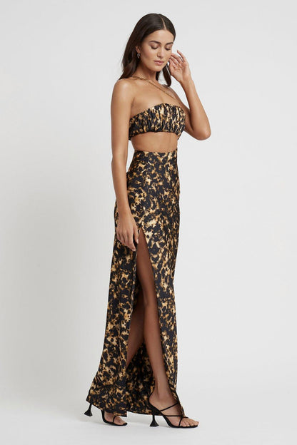 Talia Dress - Honey Ink Print