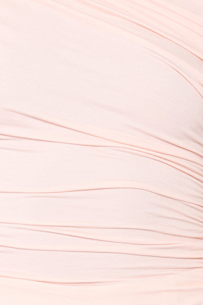 Jacki Asymmetric Top - Light Pink