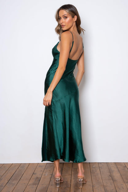 Zelda Dress - Emerald Green